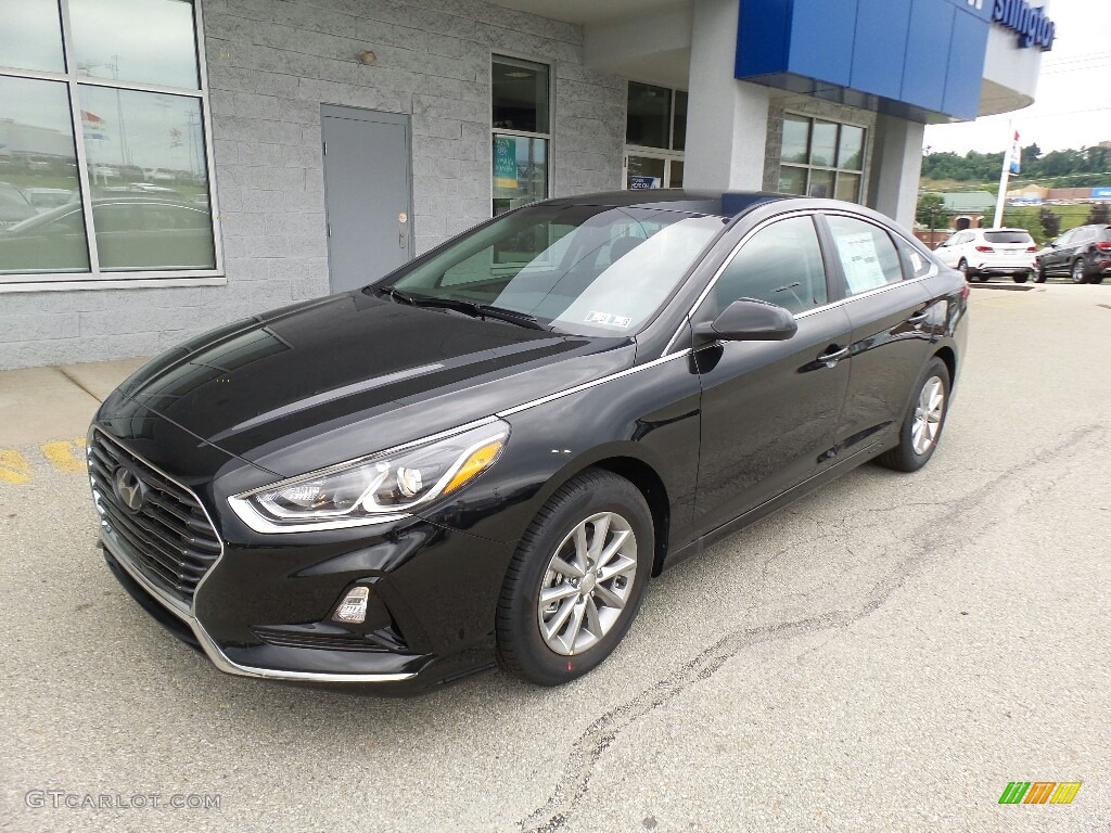 Phantom Black 2018 Hyundai Sonata SE Exterior Photo #121515341