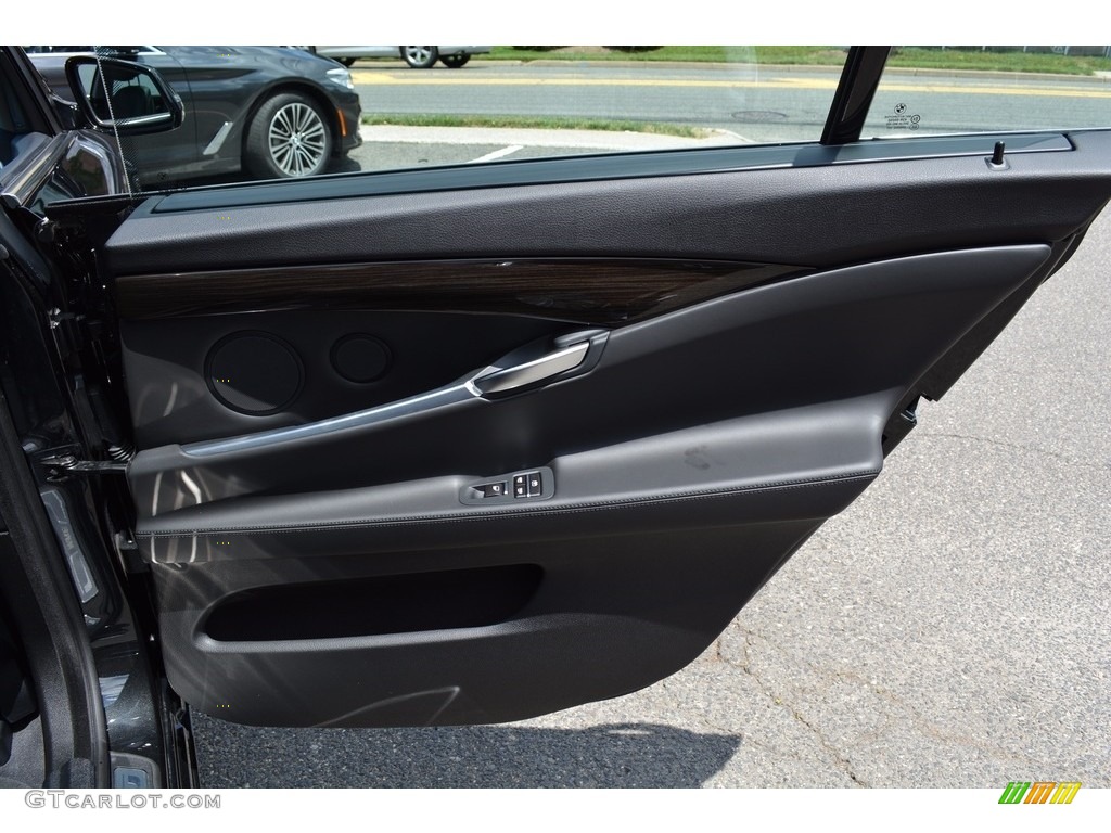 2017 BMW 5 Series 550i xDrive Gran Turismo Black Door Panel Photo #121515710
