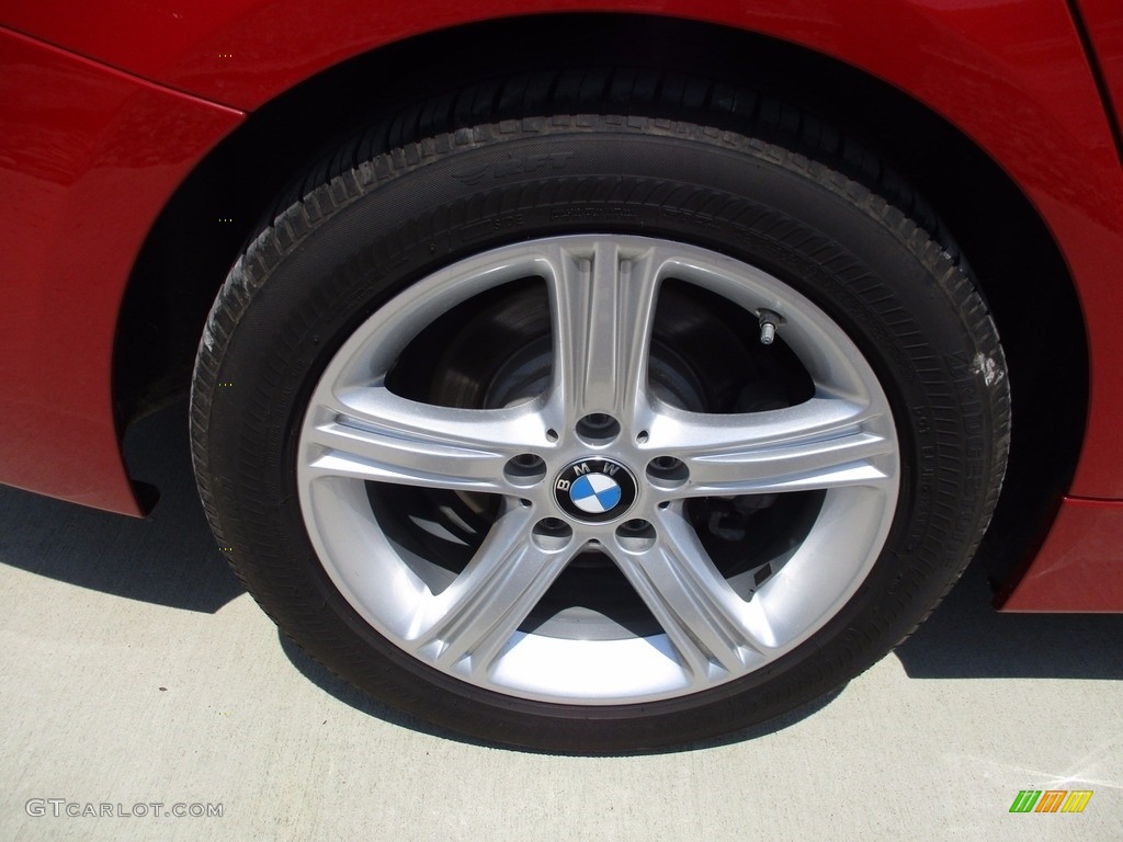 2014 3 Series 328i xDrive Sedan - Melbourne Red Metallic / Black photo #3