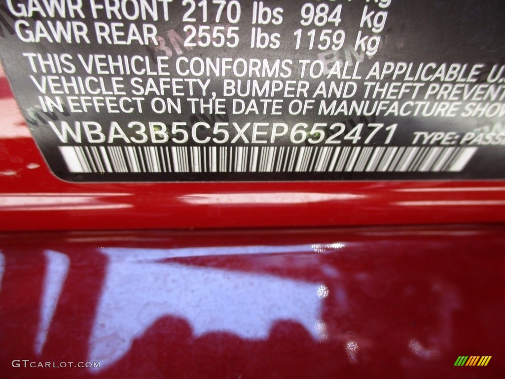 2014 3 Series 328i xDrive Sedan - Melbourne Red Metallic / Black photo #19