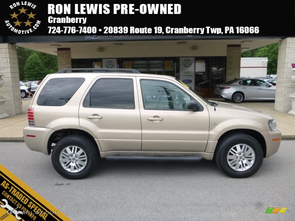 2007 Mariner Premier 4WD - Charcoal Beige Metallic / Black/Light Parchment photo #1
