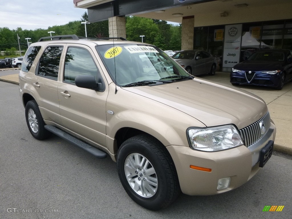 2007 Mariner Premier 4WD - Charcoal Beige Metallic / Black/Light Parchment photo #3