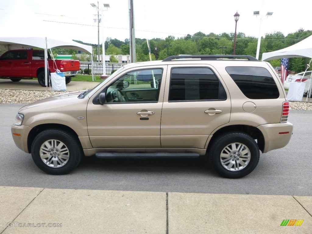 2007 Mariner Premier 4WD - Charcoal Beige Metallic / Black/Light Parchment photo #6