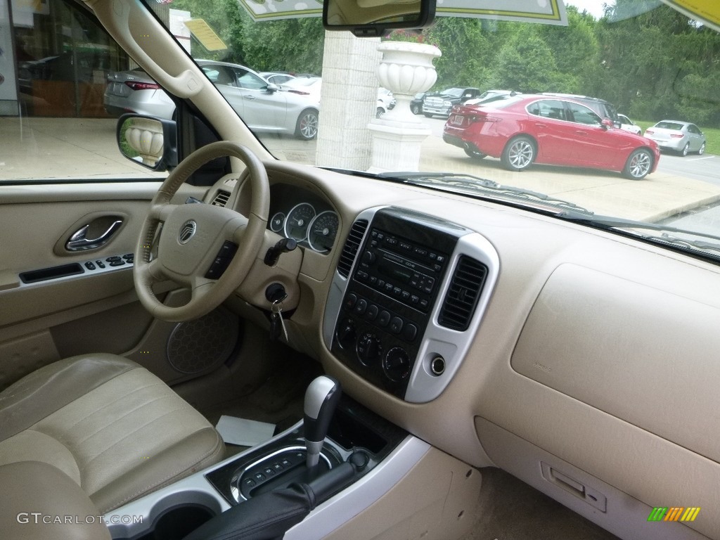 2007 Mariner Premier 4WD - Charcoal Beige Metallic / Black/Light Parchment photo #12