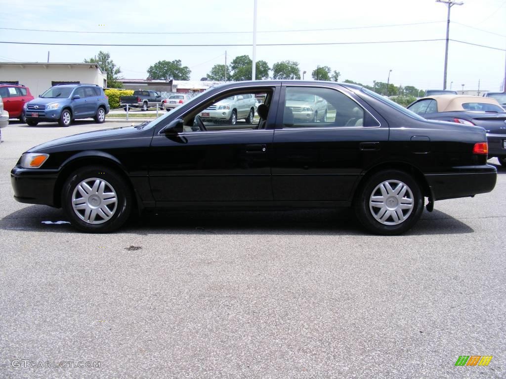 2000 Camry LE - Black / Oak photo #6