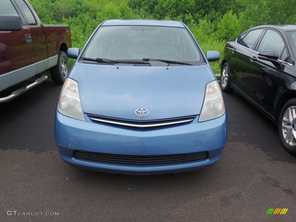 2007 Prius Hybrid Touring - Seaside Blue Pearl / Dark Gray photo #2