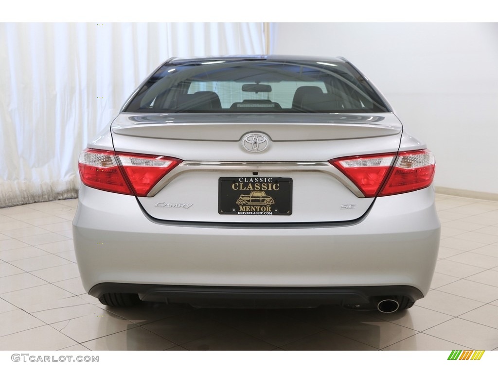 2015 Camry SE - Celestial Silver Metallic / Black photo #16