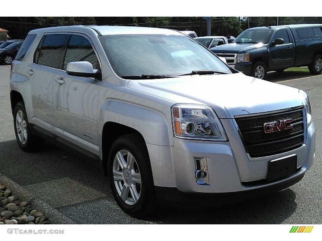 2014 Terrain SLE AWD - Quicksilver Metallic / Jet Black photo #2