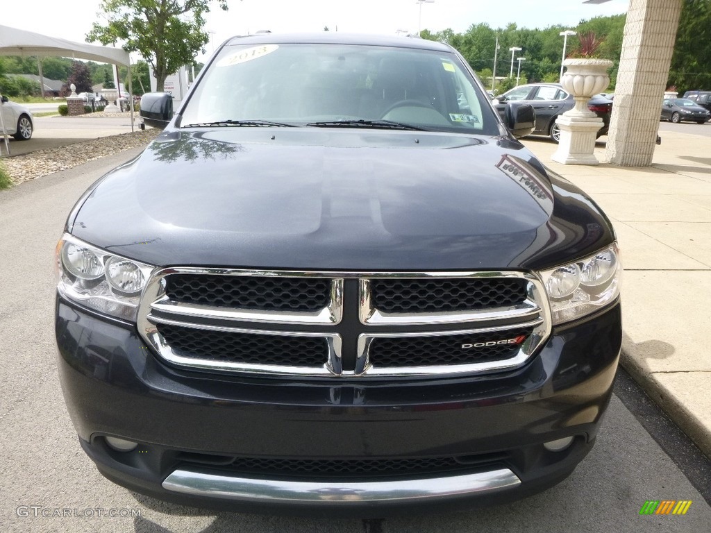 2013 Durango Crew AWD - True Blue Pearl / Dark Graystone/Medium Graystone photo #4