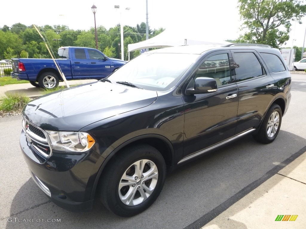 2013 Durango Crew AWD - True Blue Pearl / Dark Graystone/Medium Graystone photo #5