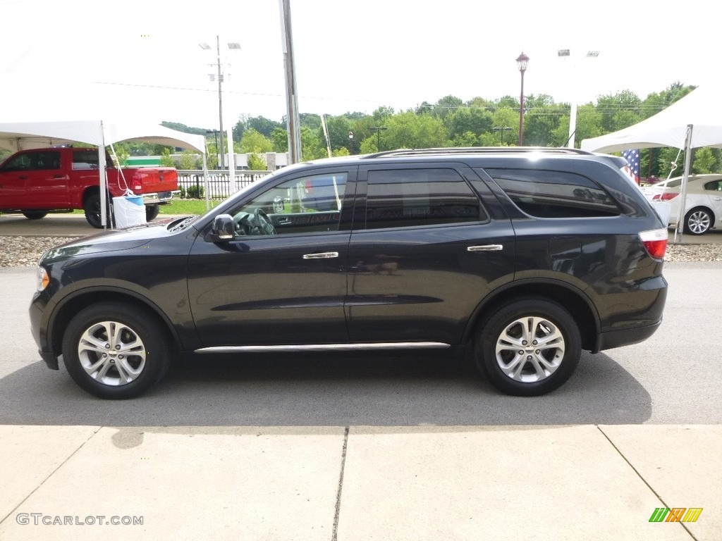 2013 Durango Crew AWD - True Blue Pearl / Dark Graystone/Medium Graystone photo #6