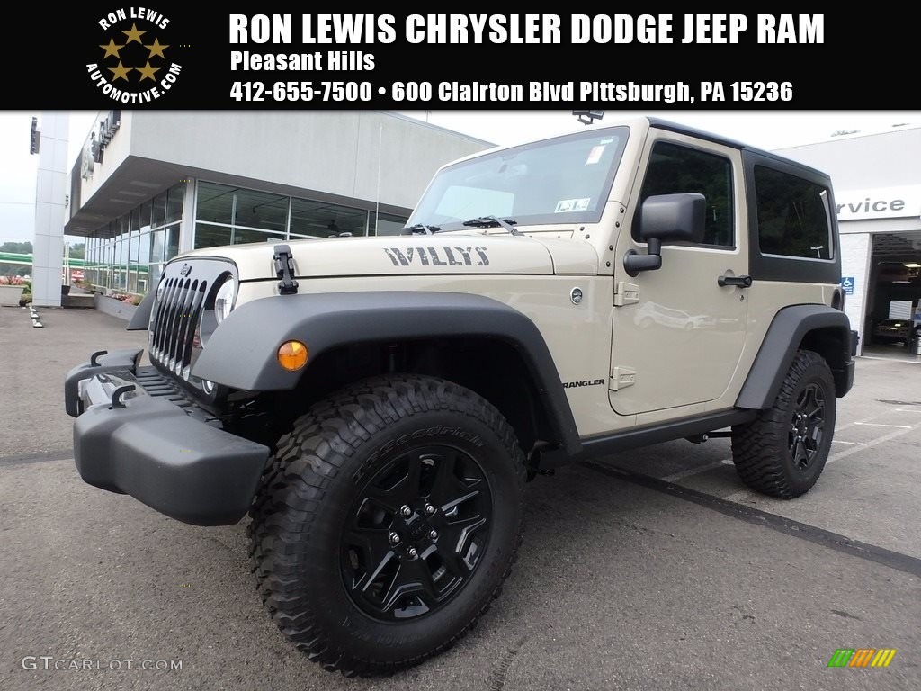 2017 Wrangler Sport 4x4 - Gobi / Black photo #1