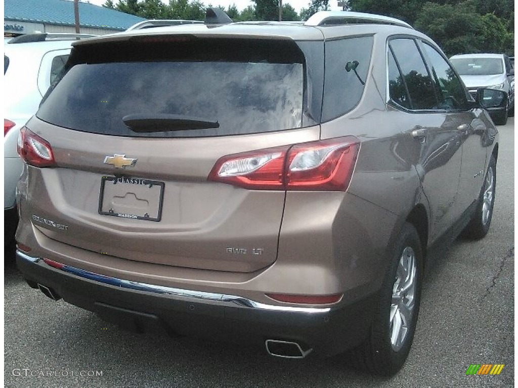 2018 Equinox LT AWD - Sandy Ridge Metallic / Jet Black/­Cinnamon photo #2