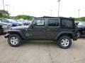 2017 Granite Crystal Metallic Jeep Wrangler Unlimited Sport 4x4  photo #2
