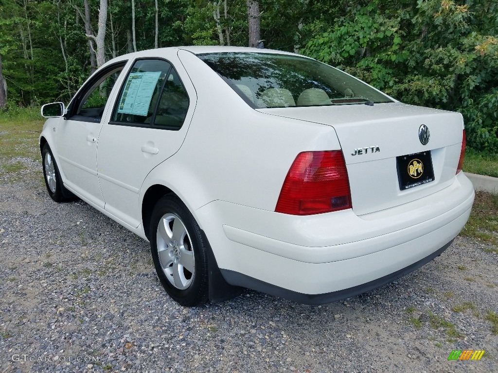 2003 Jetta GLS Sedan - Campanella White / Beige photo #3