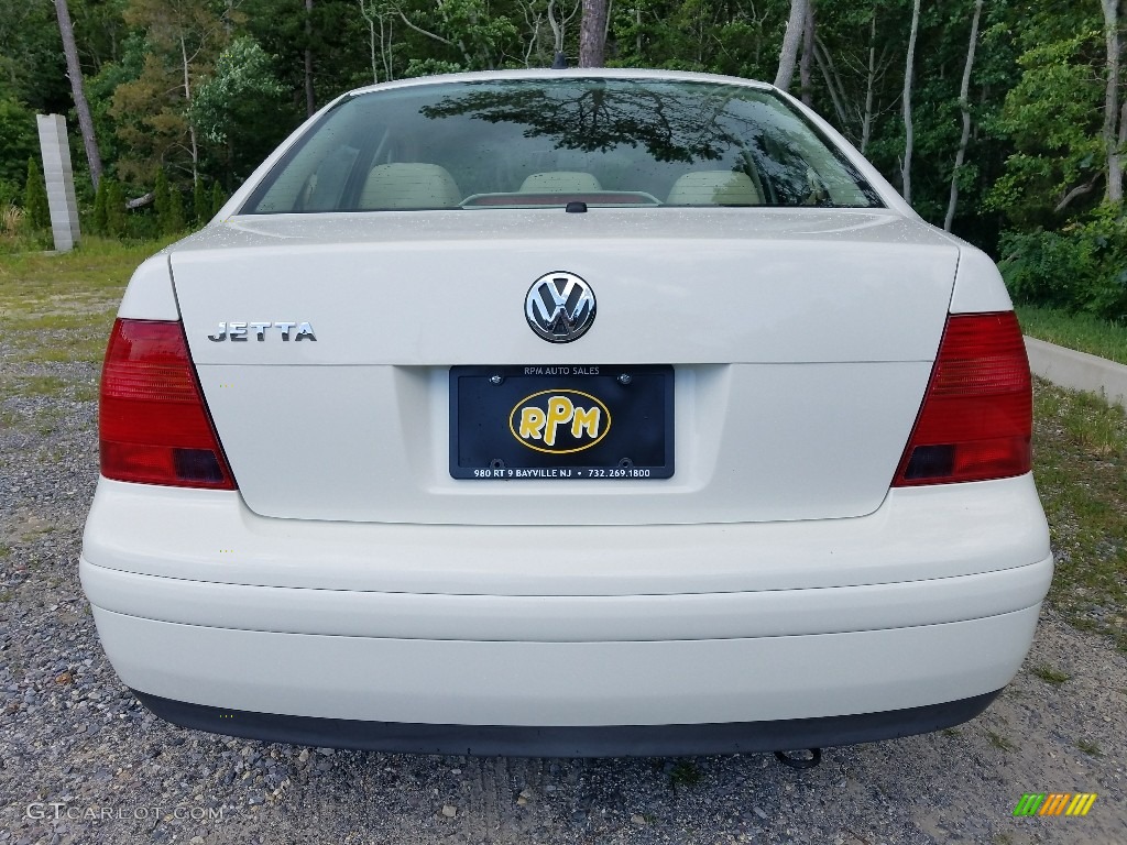 2003 Jetta GLS Sedan - Campanella White / Beige photo #4