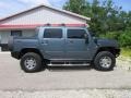 2006 Slate Blue Metallic Hummer H2 SUT  photo #2