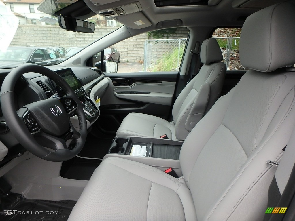 Gray Interior 2018 Honda Odyssey Elite Photo #121527167