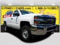 2017 Summit White Chevrolet Silverado 2500HD Work Truck Regular Cab 4x4  photo #1