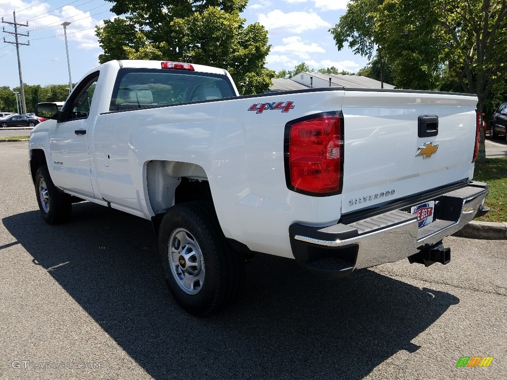 2017 Silverado 2500HD Work Truck Regular Cab 4x4 - Summit White / Dark Ash/Jet Black photo #4