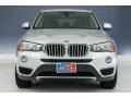 2017 Glacier Silver Metallic BMW X3 xDrive28i  photo #2