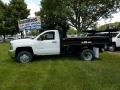 Summit White - Silverado 3500HD Work Truck Regular Cab 4x4 Photo No. 3