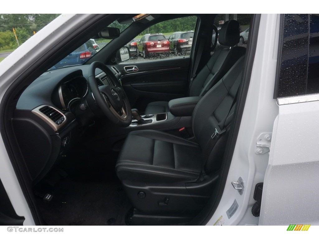 2017 Grand Cherokee Limited - Bright White / Black photo #9