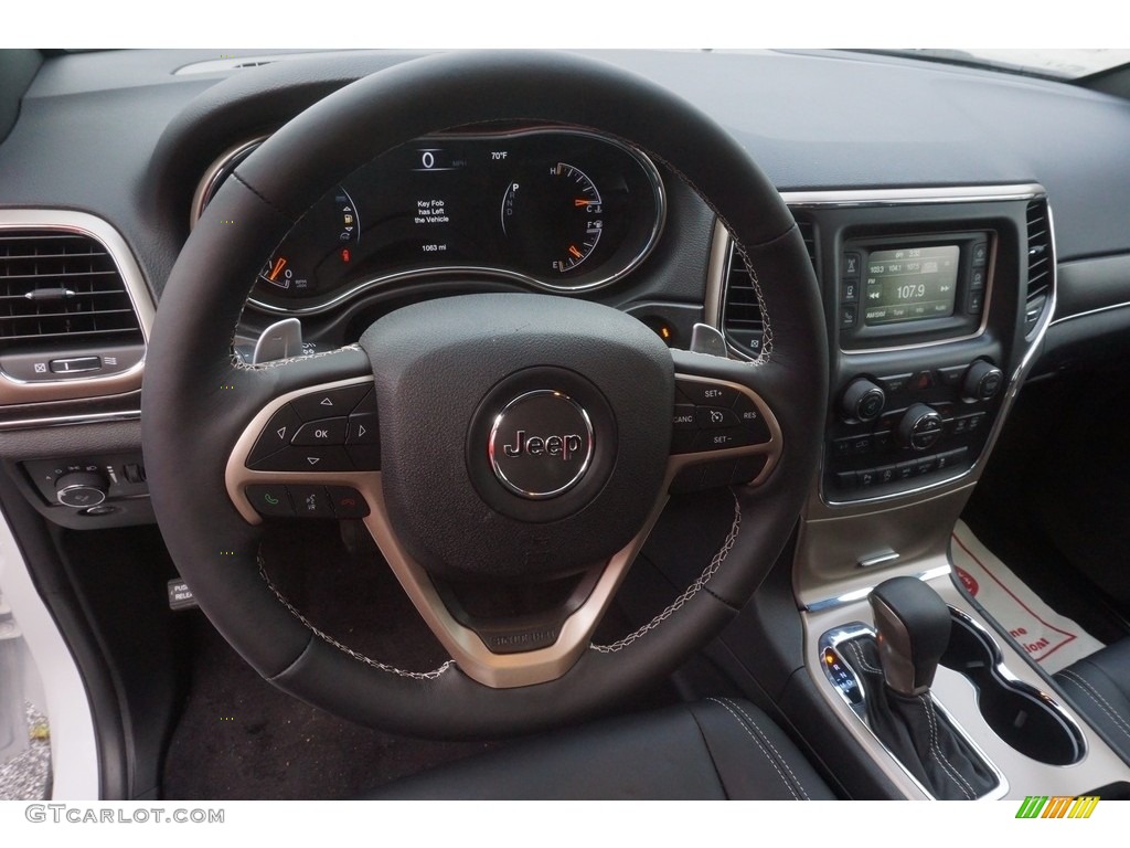 2017 Grand Cherokee Limited - Bright White / Black photo #10