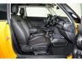 2017 Mini Hardtop Carbon Black Interior Front Seat Photo