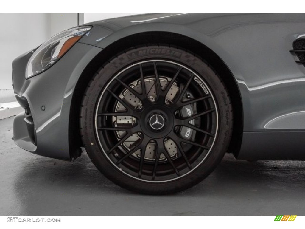 2018 AMG GT Roadster - Selenite Grey Metallic / Red Pepper/Black photo #9