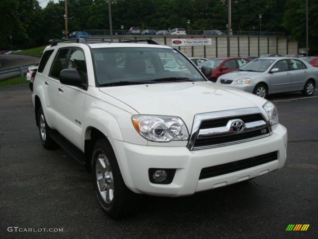 2006 4Runner SR5 4x4 - Natural White / Stone Gray photo #6