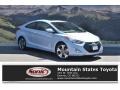 Windy Sea Blue 2013 Hyundai Elantra Coupe SE