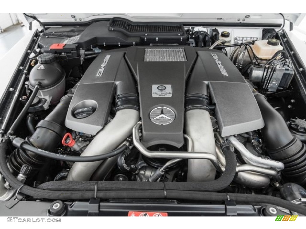 2017 Mercedes-Benz G 63 AMG 5.5 Liter AMG biturbo DOHC 32-Valve VVT V8 Engine Photo #121536500