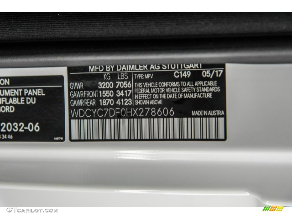 2017 Mercedes-Benz G 63 AMG Parts Photos
