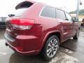 2017 Velvet Red Pearl Jeep Grand Cherokee Overland 4x4  photo #5