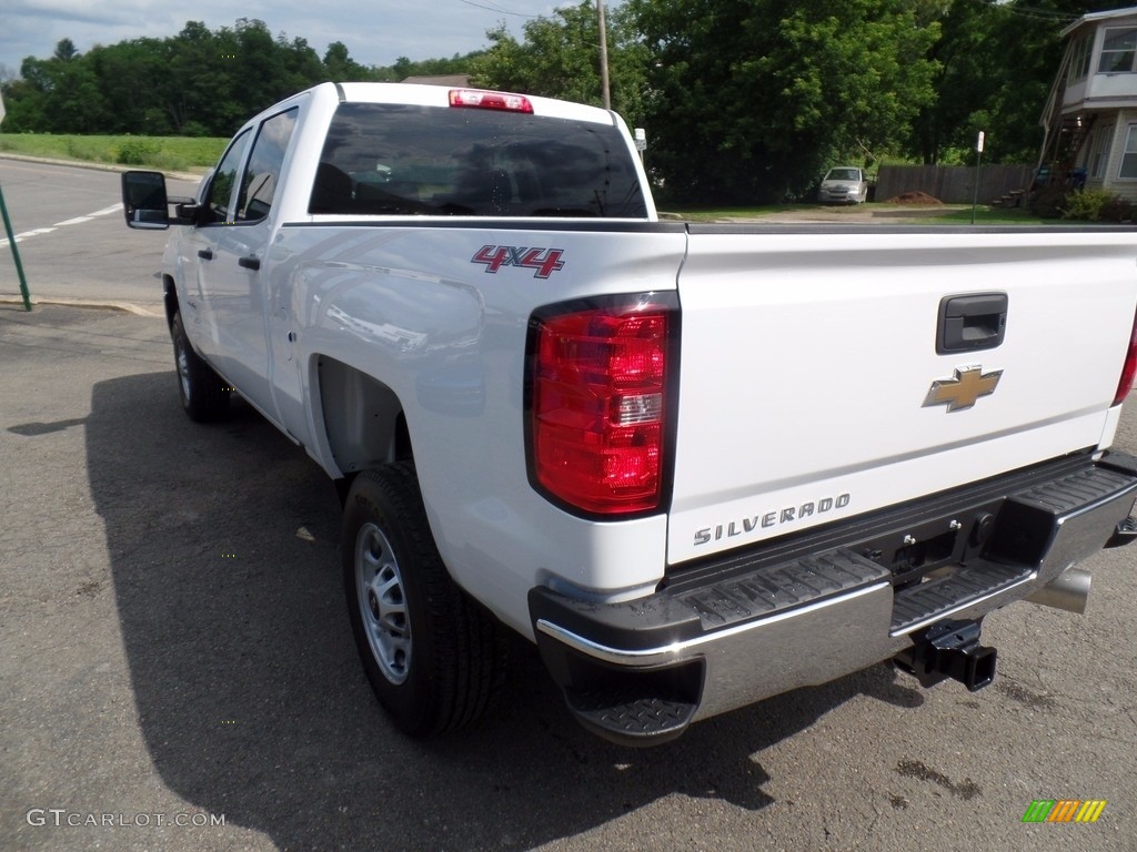 2017 Silverado 2500HD Work Truck Crew Cab 4x4 - Summit White / Dark Ash/Jet Black photo #7