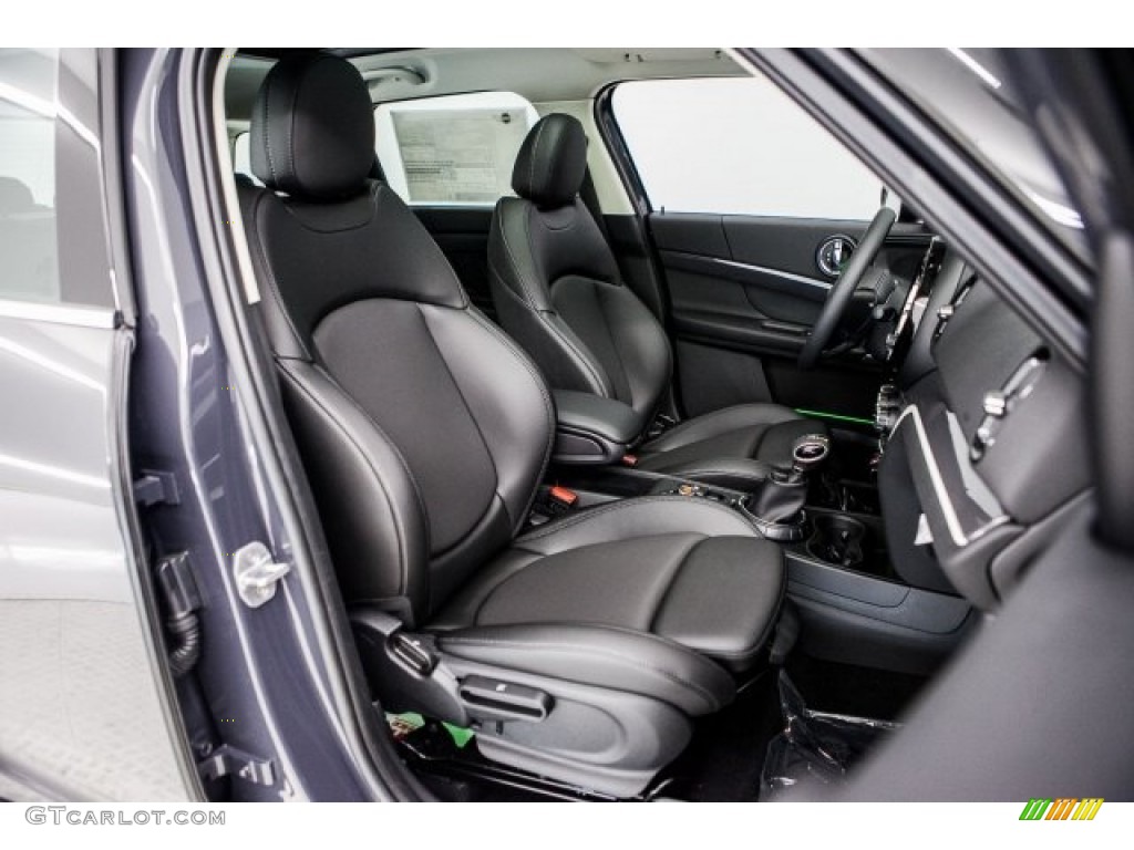 Carbon Black Interior 2017 Mini Countryman Cooper S Photo #121539786