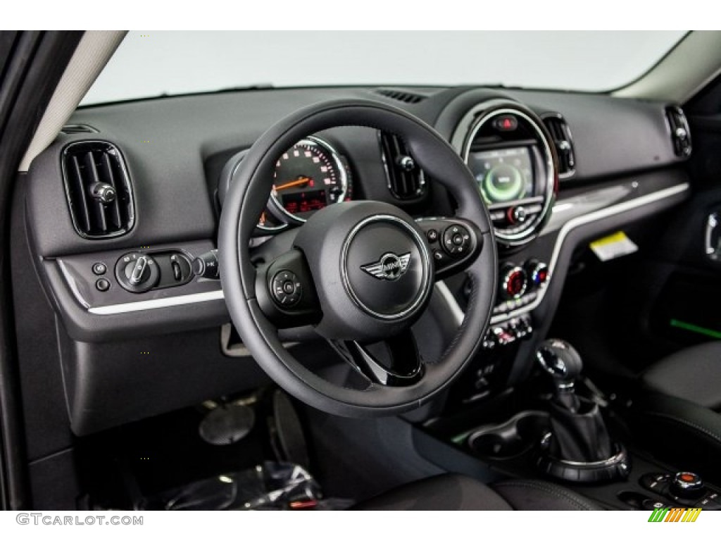 2017 Mini Countryman Cooper S Carbon Black Dashboard Photo #121539846