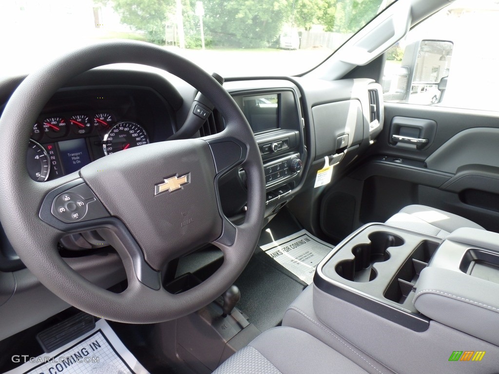 2017 Silverado 2500HD Work Truck Crew Cab 4x4 - Summit White / Dark Ash/Jet Black photo #18