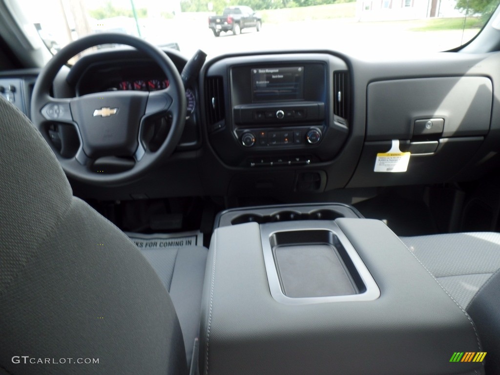 2017 Silverado 2500HD Work Truck Crew Cab 4x4 - Summit White / Dark Ash/Jet Black photo #38