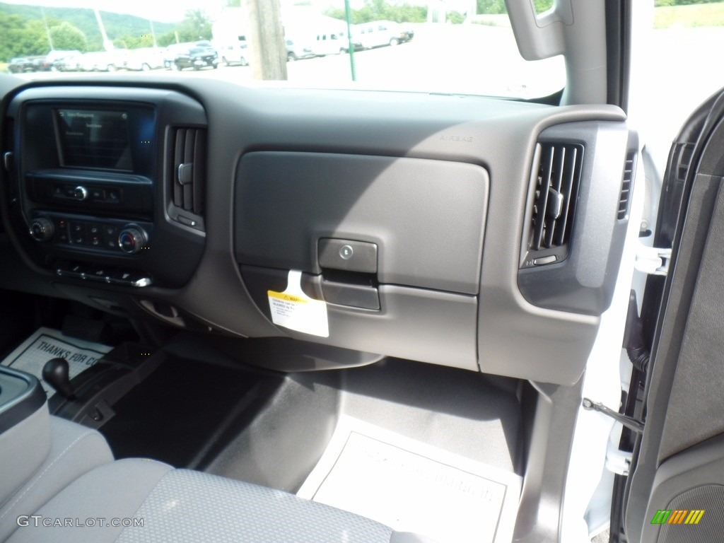 2017 Silverado 2500HD Work Truck Crew Cab 4x4 - Summit White / Dark Ash/Jet Black photo #53