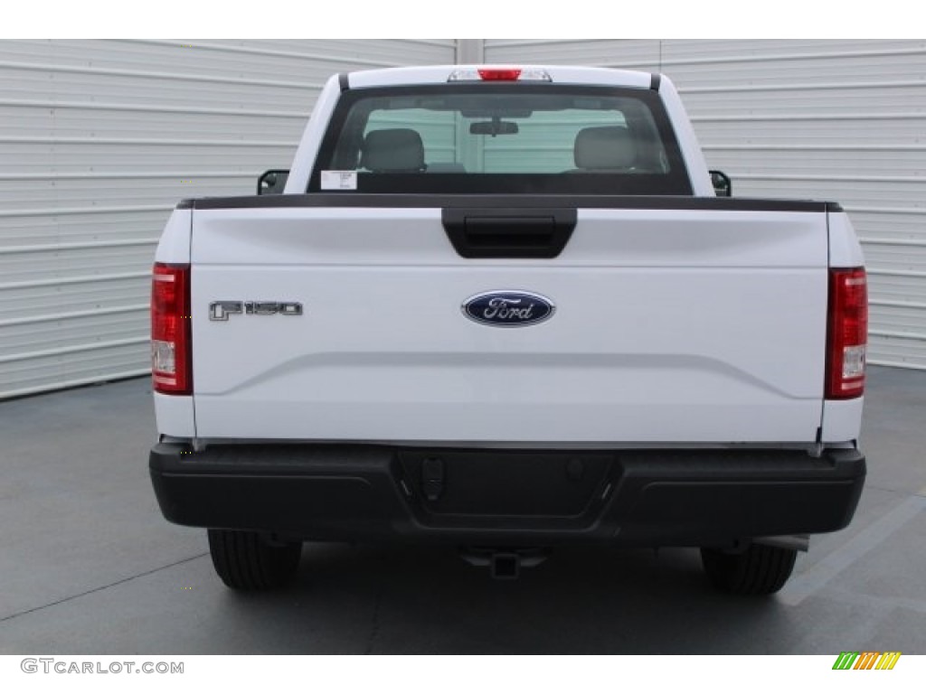 2017 F150 XL Regular Cab - Oxford White / Earth Gray photo #7