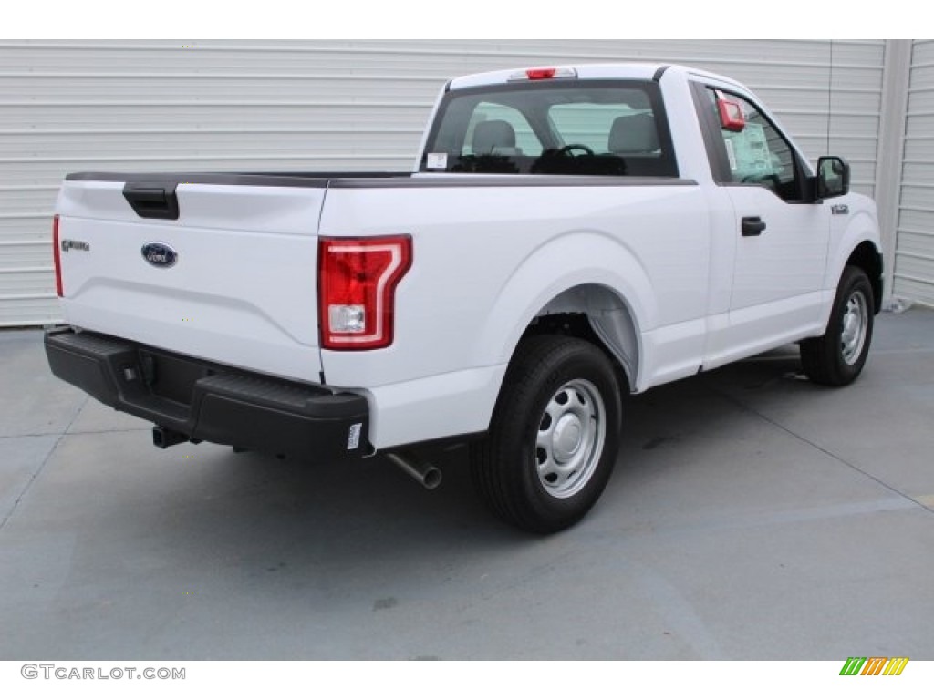 2017 F150 XL Regular Cab - Oxford White / Earth Gray photo #8