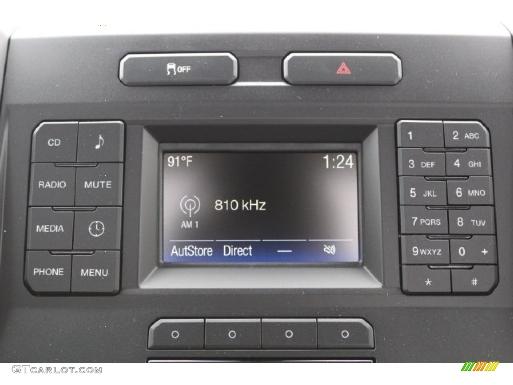 2017 F150 XL Regular Cab - Oxford White / Earth Gray photo #13