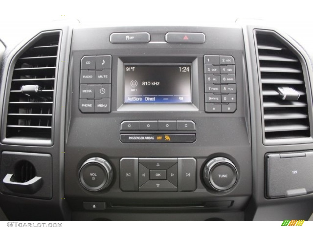 2017 F150 XL Regular Cab - Oxford White / Earth Gray photo #14