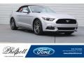 2017 Ingot Silver Ford Mustang EcoBoost Premium Convertible  photo #1