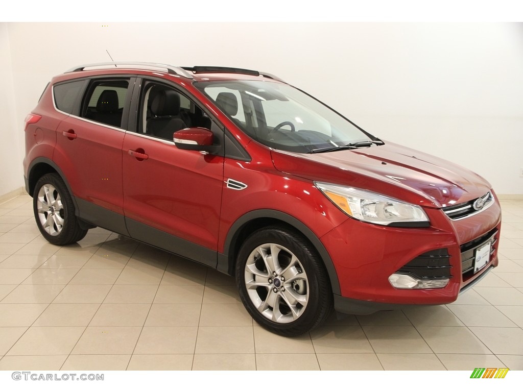 2014 Ruby Red Ford Escape Titanium 1 6L EcoBoost 4WD 121246638 Photo 
