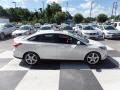 White Platinum - Focus Titanium Sedan Photo No. 3