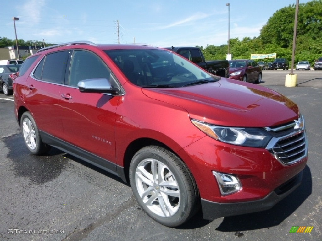 2018 Equinox Premier AWD - Cajun Red Tintcoat / Jet Black photo #7