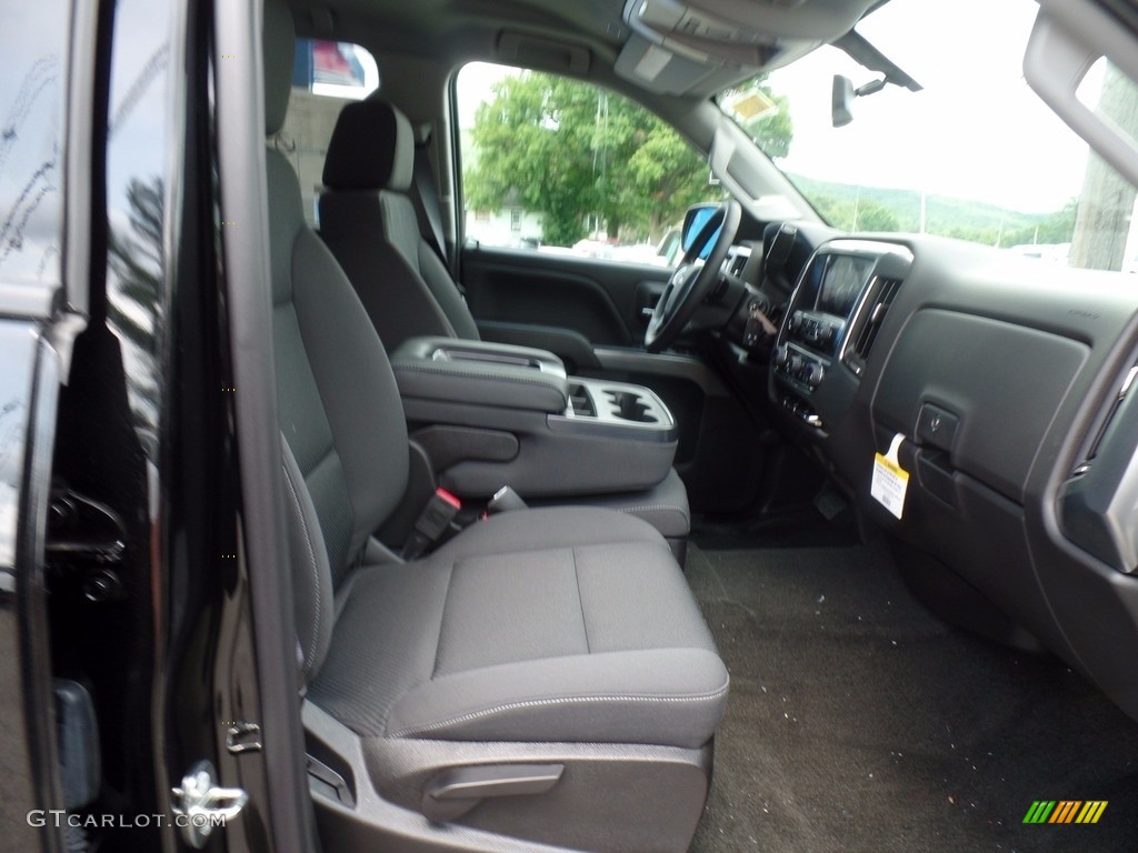 2017 Silverado 2500HD LT Double Cab 4x4 - Black / Jet Black photo #50